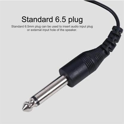 Clip-On Audio Jack Pickup – 2.5M Sound Transducer for Acoustic Guitar, Mandolin, Bouzouki, Violin, Banjo & Ukulele
