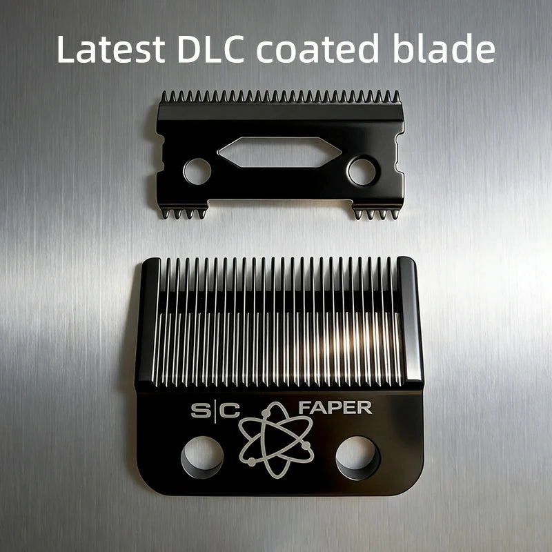 Professional Electric Clipper Replacement Blade - ECHO CRUNCH Compatible Barber Fade Blade