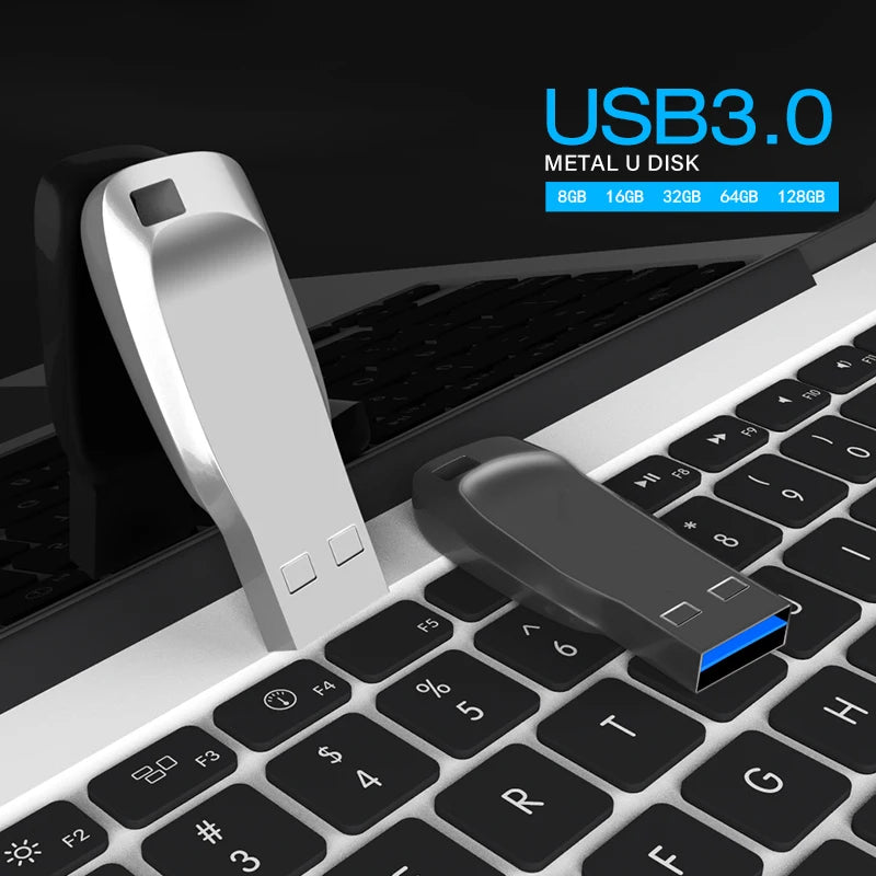 High-Speed USB 3.0 Flash Drive – 16GB to 128GB Pen Drive Memory Stick