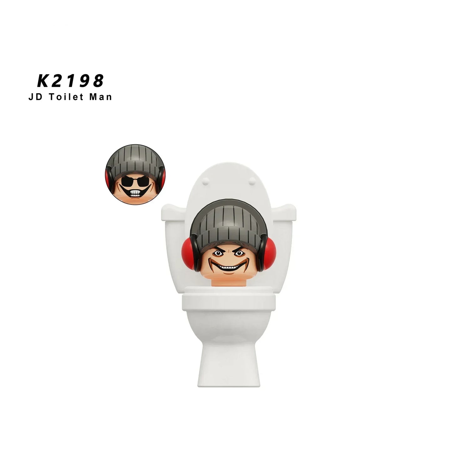 KDL Skibidi Toilet Man Anime Block Figures – TVMan, Titan, Cameraman & Speakerman Model Toy Gift for Kids