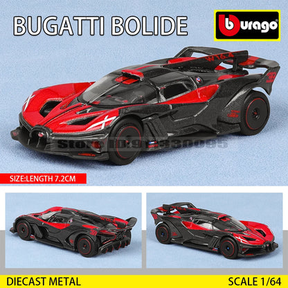 Bburago 1:64 Car Model Collection — Golf GT 2017, Mustang Shelby GT500, Ferrari, Benz & Volkswagen, Kids Xmas Gift Toys for Boys