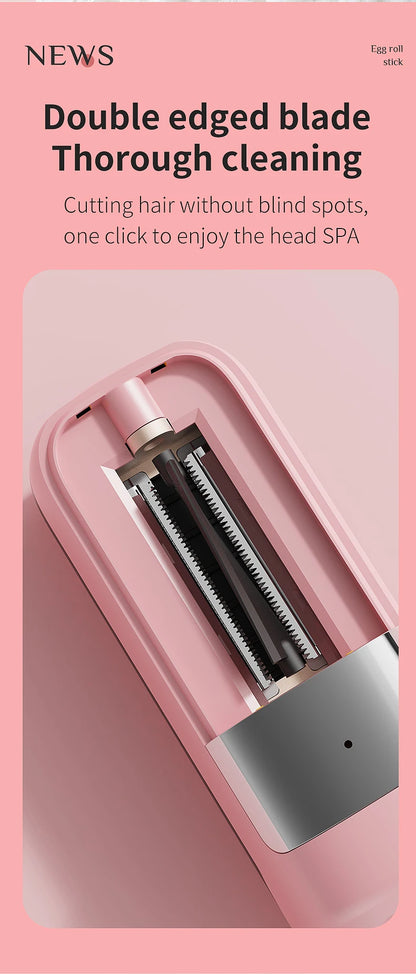 Cordless Hair Ends Trimmer – Professional Automatic Split End Remover for Dry, Damaged, Brittle Hair