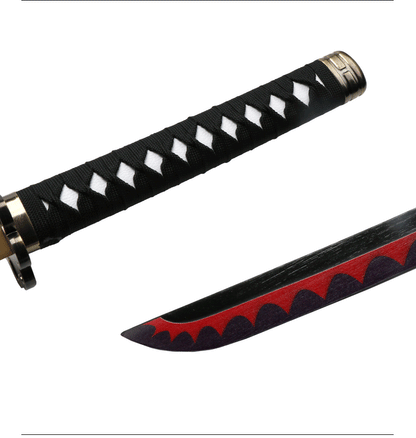 3-Piece Roronoa Zoro Katana Set – 104cm Handmade Anime Cosplay Swords (Shusui, Enma, Kitetsu) with Free Holder & Belt