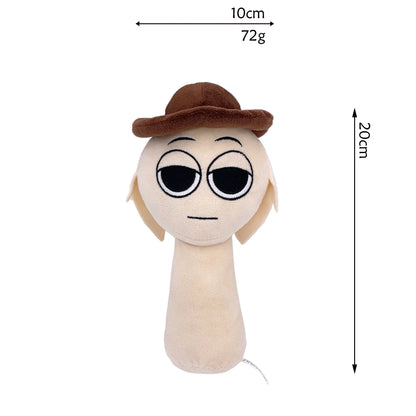 Sprunki Plush Toy — Incredibox Cartoon Pillow Doll, Stuffed Plush for Kids, Birthday & Christmas Gift