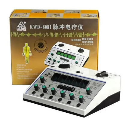 Electro Acupuncture Stimulator KWD808-I – Nerve & Muscle Therapy, 6 Waveforms, 6 Output EMS Massager