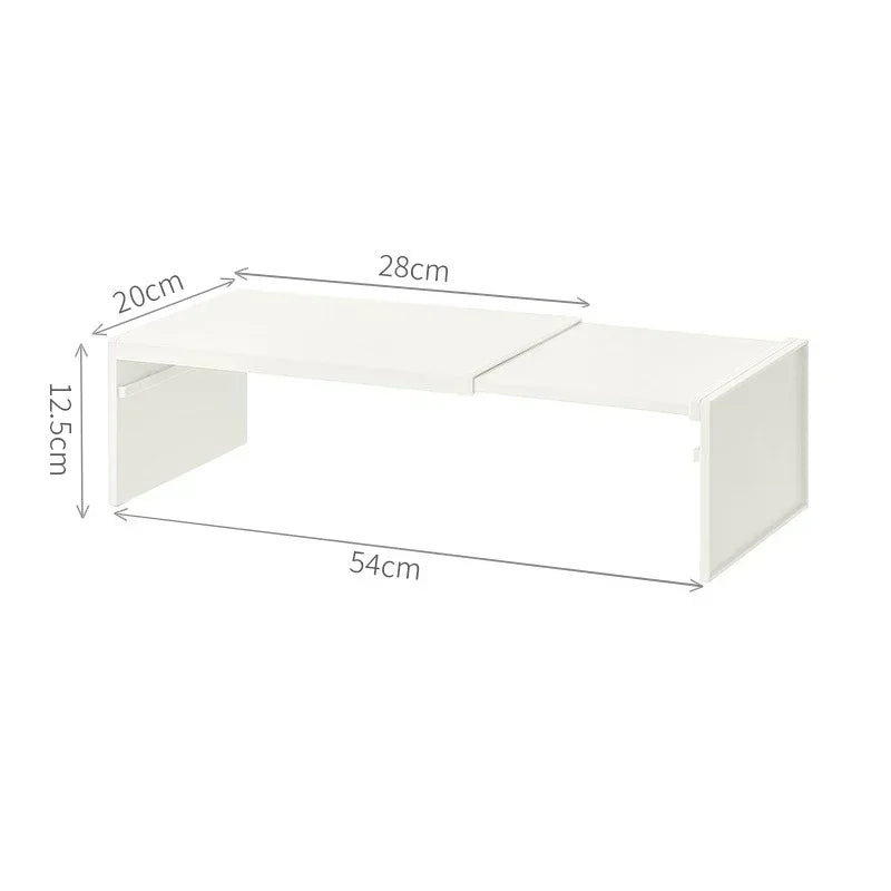 Retractable Kitchen Cabinet Organizer - Adjustable Spice Rack & Storage Shelf