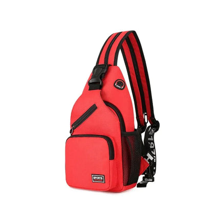 Women's Waterproof Oxford Breast Bag – Large Capacity Multi-Functional Casual Crossbody Backpack