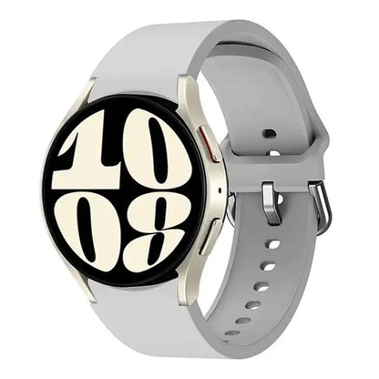 Samsung Galaxy Watch Silicone Sport Band - Replacement Strap for Galaxy Watch 4, 5, 6, 7, 5 Pro and Classic 40mm, 44mm, 45mm