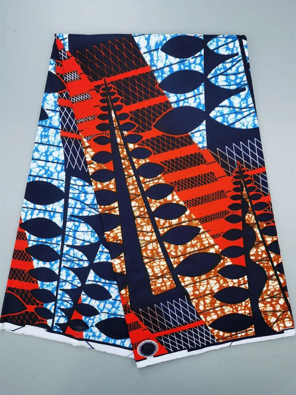 New Nigerian African Wax Fabric - 100% Cotton Real Wax Ankara Print High Quality Original Pagne Material