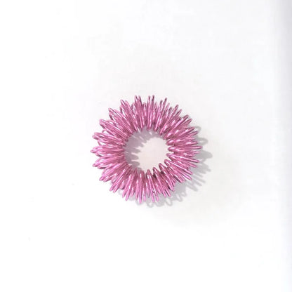 10pcs Hot Sale Sujok Finger Massage Rings – Gold Acupuncture Health Care Body Massager