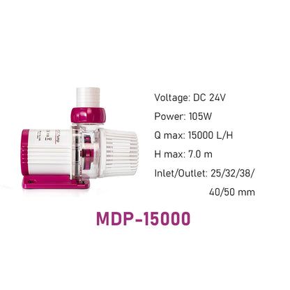 Jebao/Jecod MDP Series Smart DC Aquarium Pump – WiFi App Controlled Circulation Return Pump with LCD