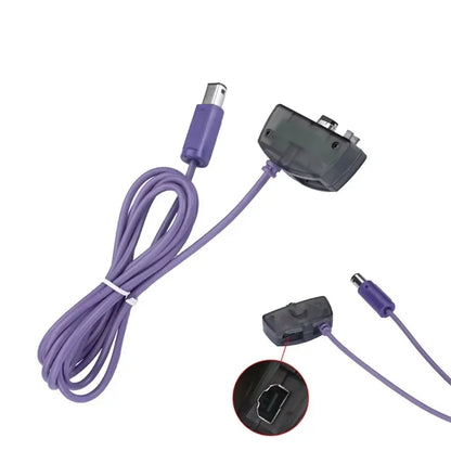 GBA Link Cable Adapter – Game Boy Advance to Nintendo GameCube NGC Connection Cord Accessory