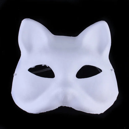 Colorful Fox Cosplay Mask – Decorative Masquerade Mask for Halloween, Anime Events & Costume Parties
