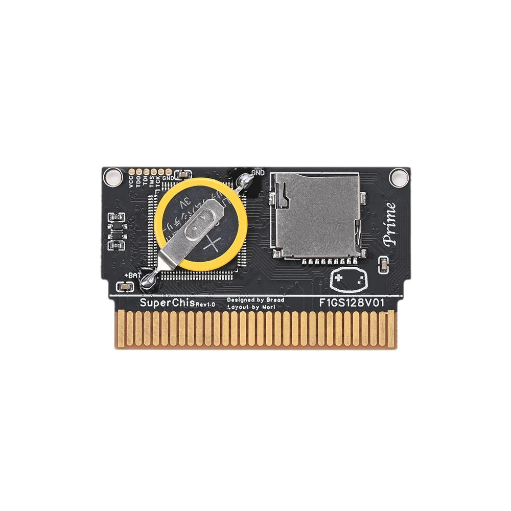 SuperChis Prime GBA Cart Reader - 256KB SRAM, 1Gbit NOR Flash & 1Mbit SRAM for GBA, GB Player, NDS & NDSL Consoles