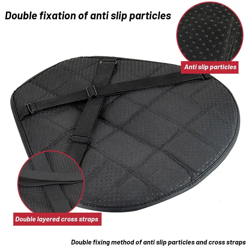 Universal EVA Foam Motorcycle Seat Cushion – Soft Comfortable Seat Cover for Motorbike & Electric Bike