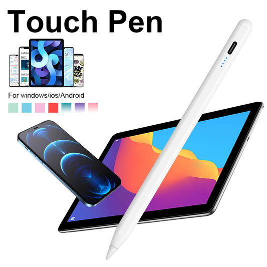 Universal Capacitive Stylus Pen – Touch Screen Pencil for iPhone, iPad, Android Phones & Tablets (Huawei, Xiaomi Compatible)
