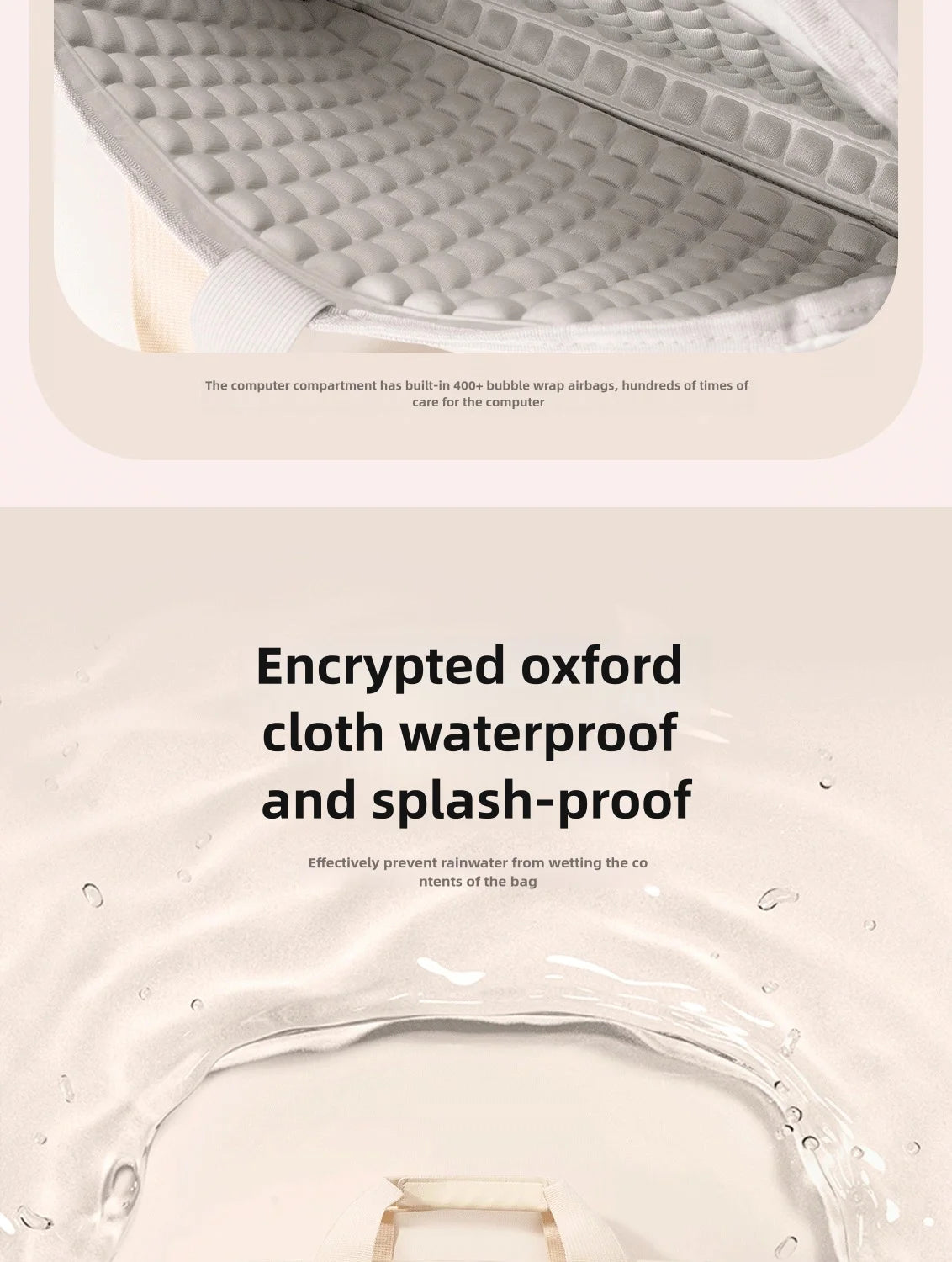 Waterproof Laptop Bag Case – 13.3” to 17.3” Notebook Shoulder & Handbag for MacBook Air/Pro
