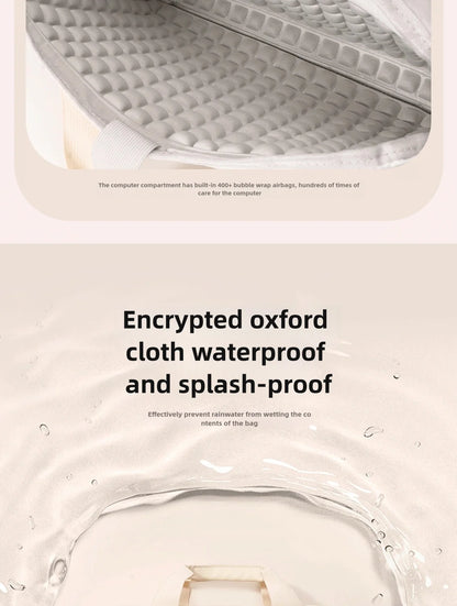 Waterproof Laptop Bag Case – 13.3” to 17.3” Notebook Shoulder & Handbag for MacBook Air/Pro