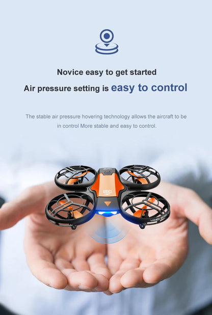 V8 Mini Drone with 4K & 1080P HD Wide-Angle Camera – WiFi FPV RC Helicopter with Height Hold for Kids