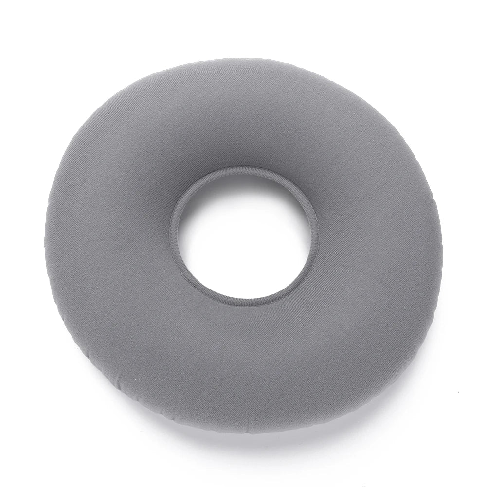35cm Medical Donut Cushion – Hip Support & Tailbone Pain Relief Seat Pad for Hemorrhoids, Anti-Bedsore Pillow with Pump