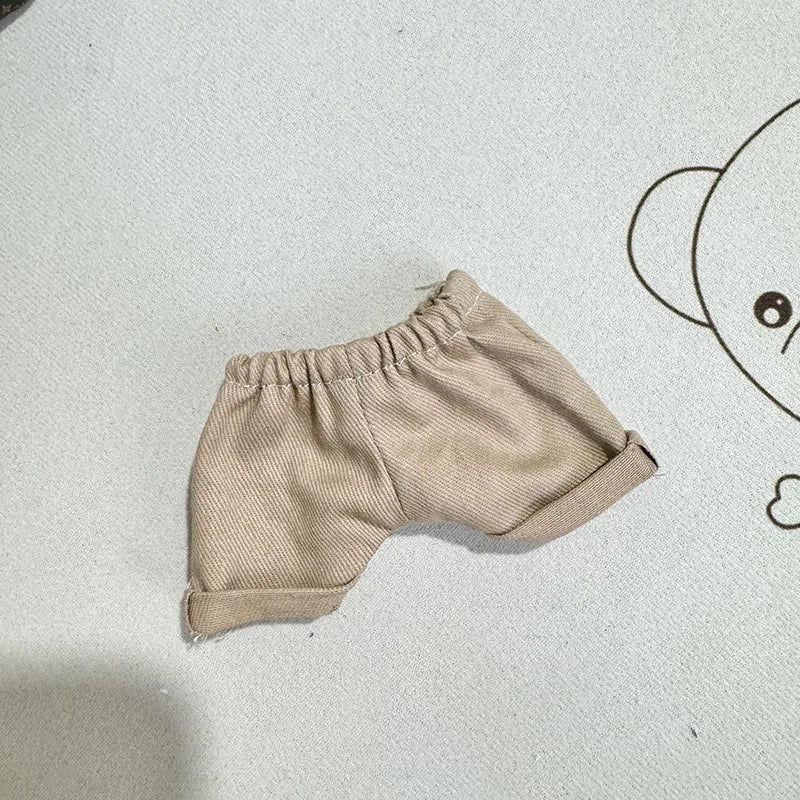 17cm Lovely Labubu Doll Clothes - First & Second Generation Supreme Clothing Set, Multi-Color Outfits