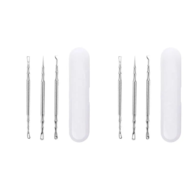 Blackhead Remover Acne Tool Kit – Pimple Extractor Needles, Tweezers & Deep Pore Cleaning Set