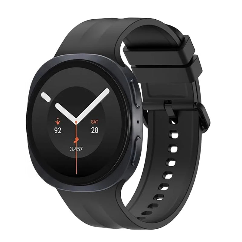 Silicone Sport Band for Samsung Galaxy Watch 9 and Watch 8 - Replacement Strap for 40mm, 44mm and Watch 8 Classic 46mm Models