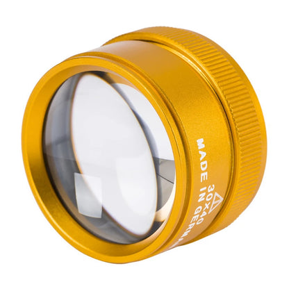 30x Metal Magnifier Loop – Jewelry Identification & Repair Microscope for Circuit Boards & Watches