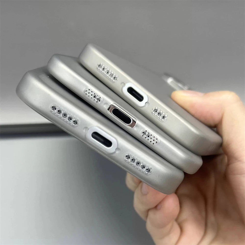 Ultra-Thin Matte iPhone Case - Translucent Soft TPU Slim Cover with Button & Camera Protection for iPhone 12–18, Air, Plus & Pro Max Models