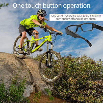 1080P Mini Camera Smart Glasses — HD Video Recorder for Driving, Biking & Outdoor Activities