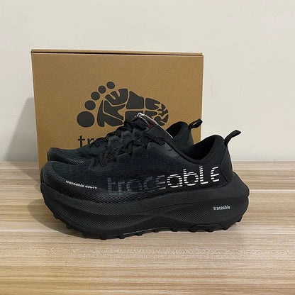 Wide-Fit Trail Running Shoes - Unisex Breathable Anti-Slip Outdoor Sports & Walking Shoes for Men and Women