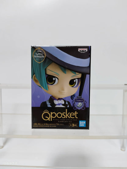 Bandai Q Posket Disney Twisted Collectible Figures – Leona, Jack, Ruggie, Wonderland Azul, Ashengrotto Toy Gift
