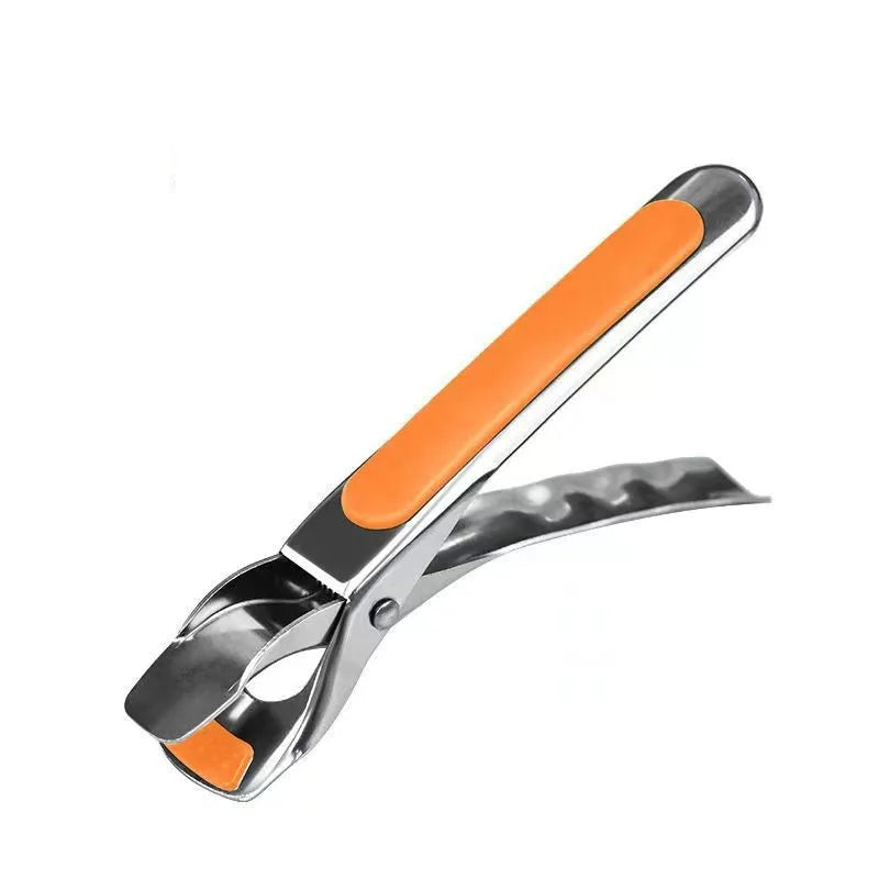 Non-Slip Silicone Pot and Pan Gripper - Heat-Resistant Dish Retriever Tongs for Bowls, Plates, Air Fryers, and Camping