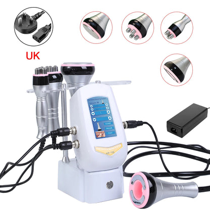 40K Cavitation 4 in 1 Ultrasonic RF Machine – Body Shaping, Weight Loss, Skin Tightening & Facial Lifting Device