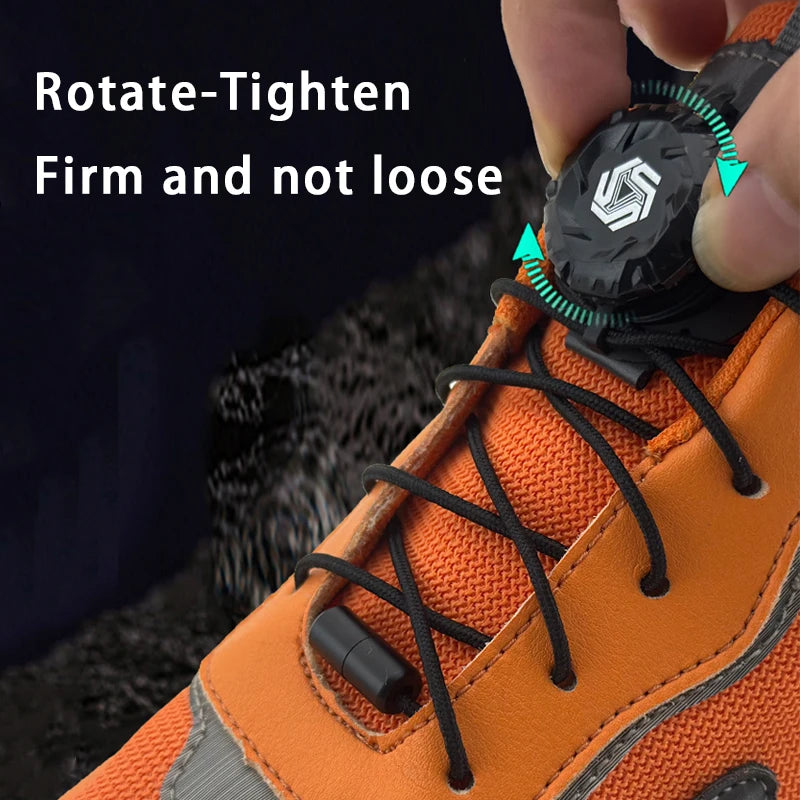 Swivel Buckle No-Tie Shoelaces - Automatic Elastic Laces for Kids & Adults, 1–2 Pair Shoe Accessories