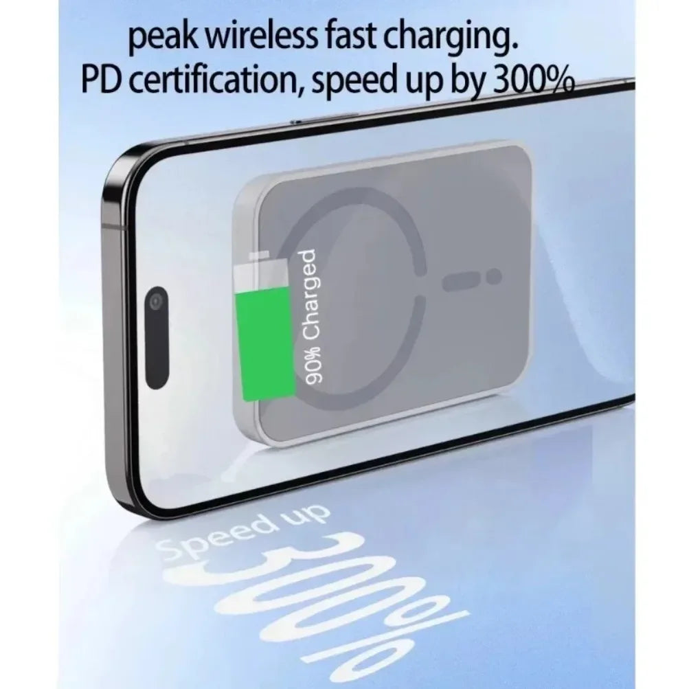 MagSafe Car Air Vent Phone Holder - Magnetic Wireless Charger Mount for iPhone 17 16 15 14 13 12 Pro Max Fast Charging