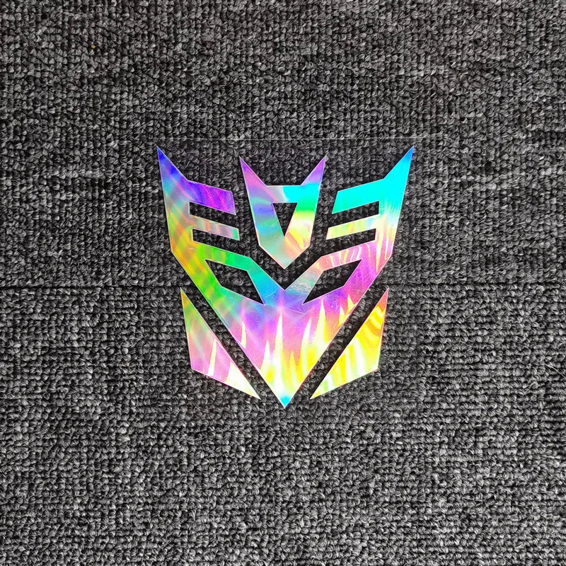 Transformers Car Stickers – Reflective Autobots & Decepticons Decals for Fuel Tank, Bumper, Trunk, Motorcycles, Laptop, Phone