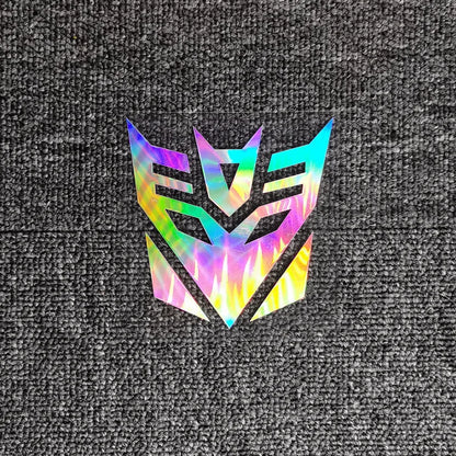 Transformers Car Stickers – Reflective Autobots & Decepticons Decals for Fuel Tank, Bumper, Trunk, Motorcycles, Laptop, Phone