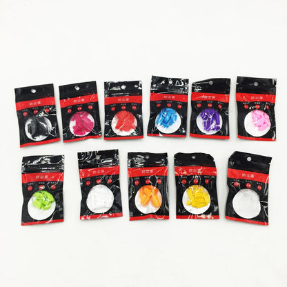 16-Piece Universal Silicone Port Plugs - Anti-Dust USB & Laptop Computer Port Protectors