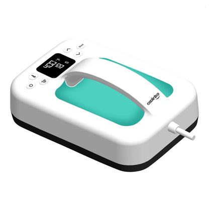 HP6 Mini Heat Press Machine - 7x5 Inch Handheld Portable, Adjustable Temperature & Timer, Overheat Protection for Heat Transfer
