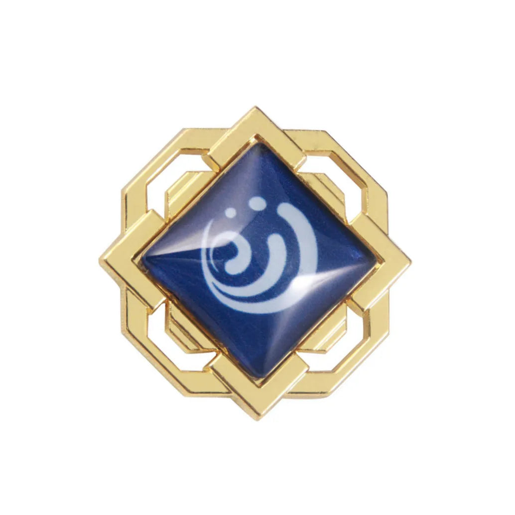 Genshin Impact Sumeru Vision Pins - Anime Character Element Badge Lapel Brooch Collectible Accessories