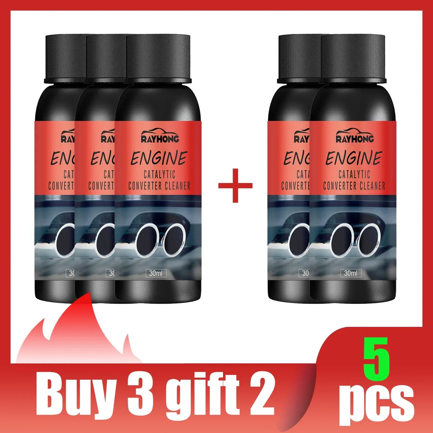 Diesel Car Catalytic Converter Cleaner – Engine Boost, Carbon Removal and Fuel Efficiency Accelerator