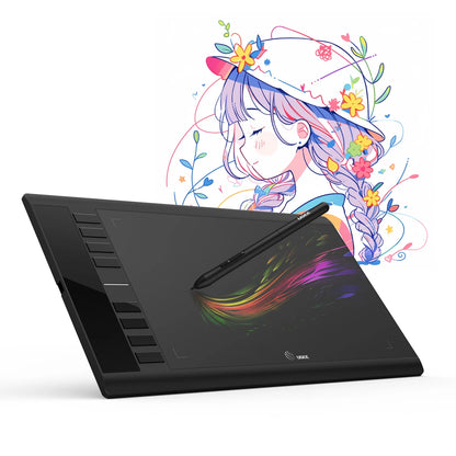 UGEE Battery-Free Stylus Pen - 8192 Pressure Level Digital Drawing Tablet Pen for Art & Design