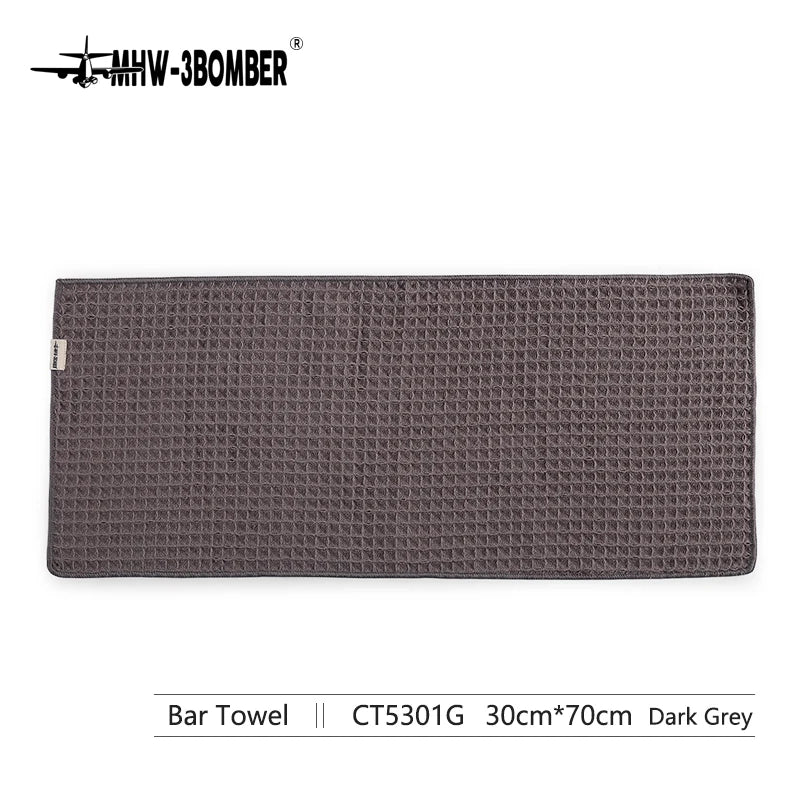 MHW-3BOMBER Barista Coffee Towels – Professional Square Cleaning Cloths for Espresso Machines & Kitchen Use