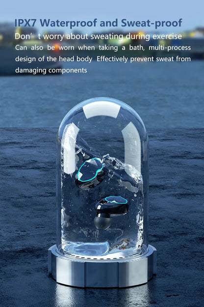 M10 Wireless Earbuds – High-Quality Bluetooth Headset for Sports, Gaming & Music with Built-in Power Bank