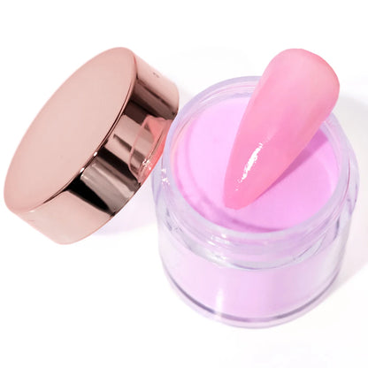 12-Color Nude Pink 3-in-1 Professional Acrylic Powder Set - 12 Jars for Dip & Acrylic Nail Extensions, Structure & Dust, 10g Each