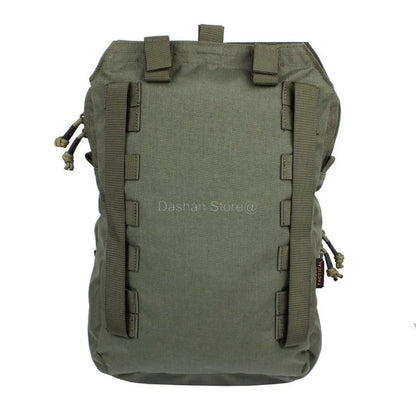 Tactical 3L Hydration Backpack - Nylon MOLLE Water Bladder Pack for Airsoft, Hunting, EDC, and JPC/SPC Tactical Vests