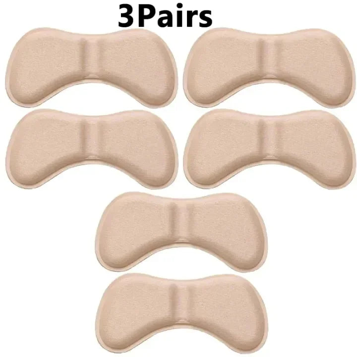 12PCS Heel Insoles Patch – Pain Relief Anti-Wear Cushion Pads with Adhesive Foot Care Inserts for Shoes