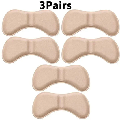 12PCS Heel Insoles Patch – Pain Relief Anti-Wear Cushion Pads with Adhesive Foot Care Inserts for Shoes
