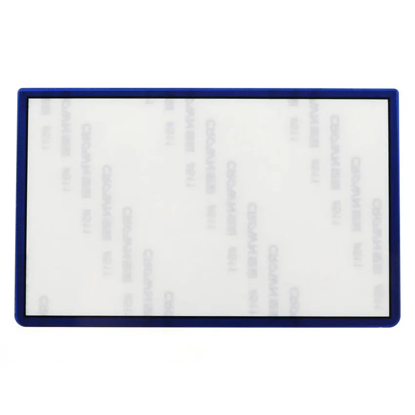 JCD Replacement Upper Front Screen Frame Lens Cover for New 3DS XL / LL – Plastic & Glass LCD